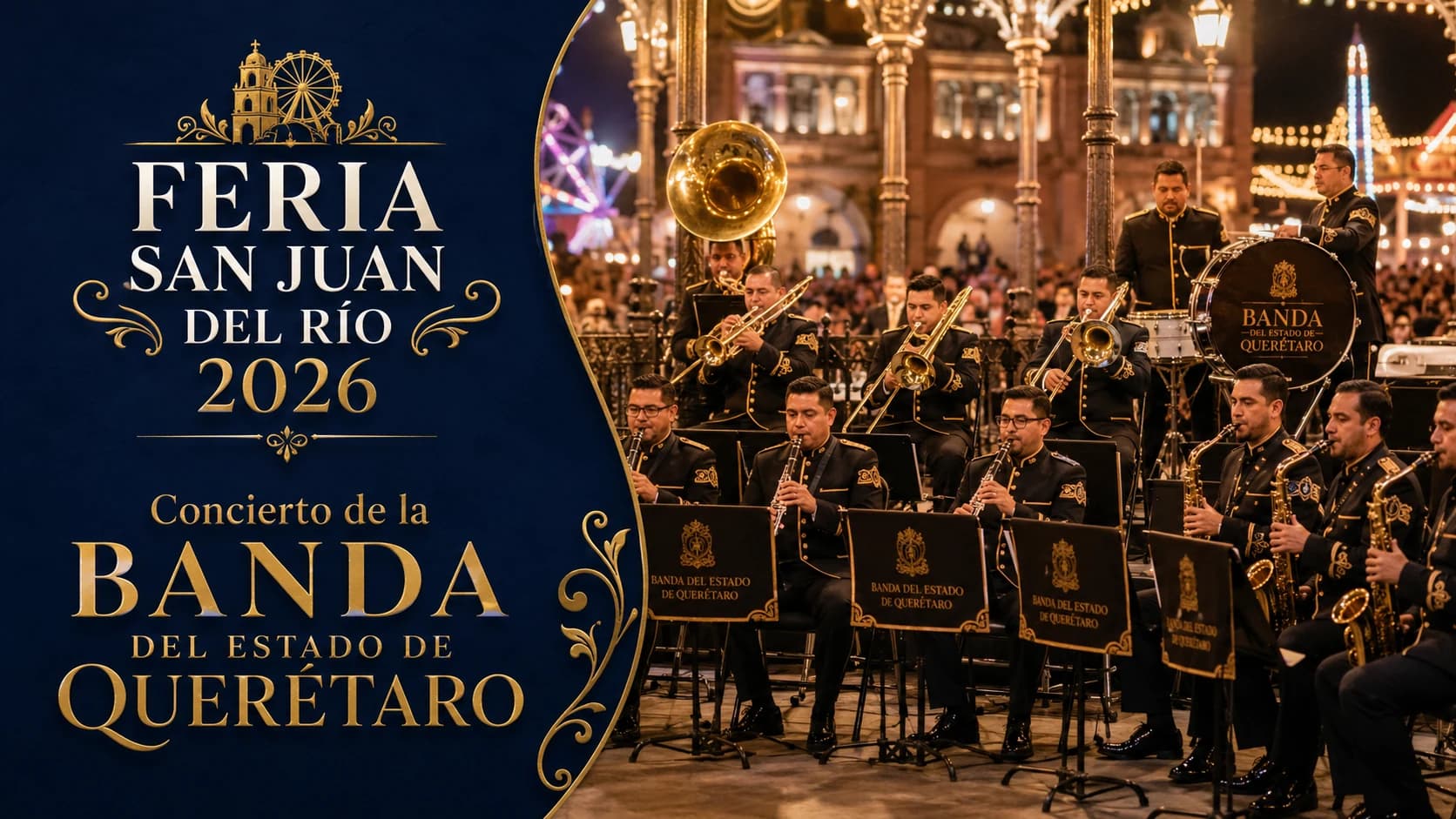 Concierto con la Banda del Estado de Querétaro