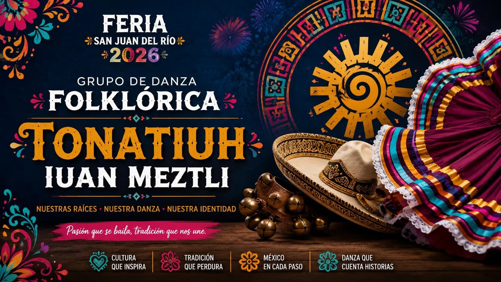Grupo de danza folklórica Tonatiuh Iuan Meztli