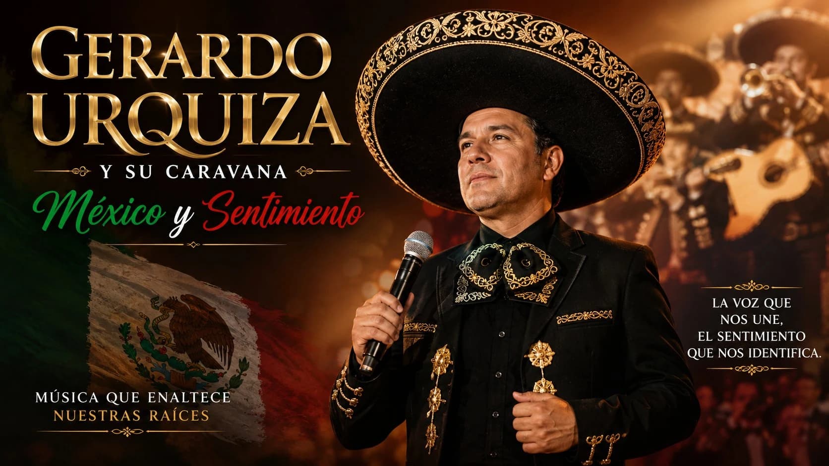 Gerardo Urquiza y su caravana Mexico y sentimiento