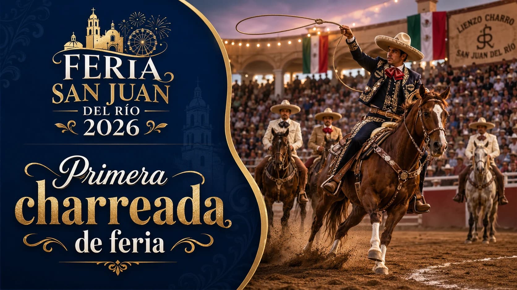 Primera charreada de feria