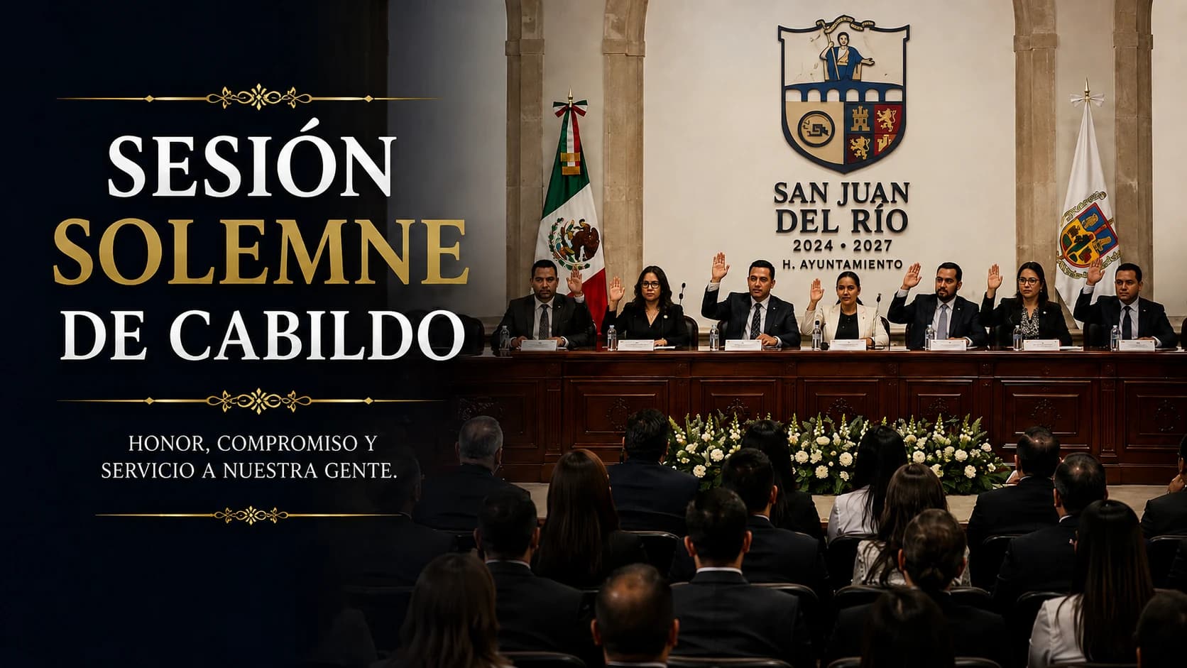 Sesión solemne de cabildo