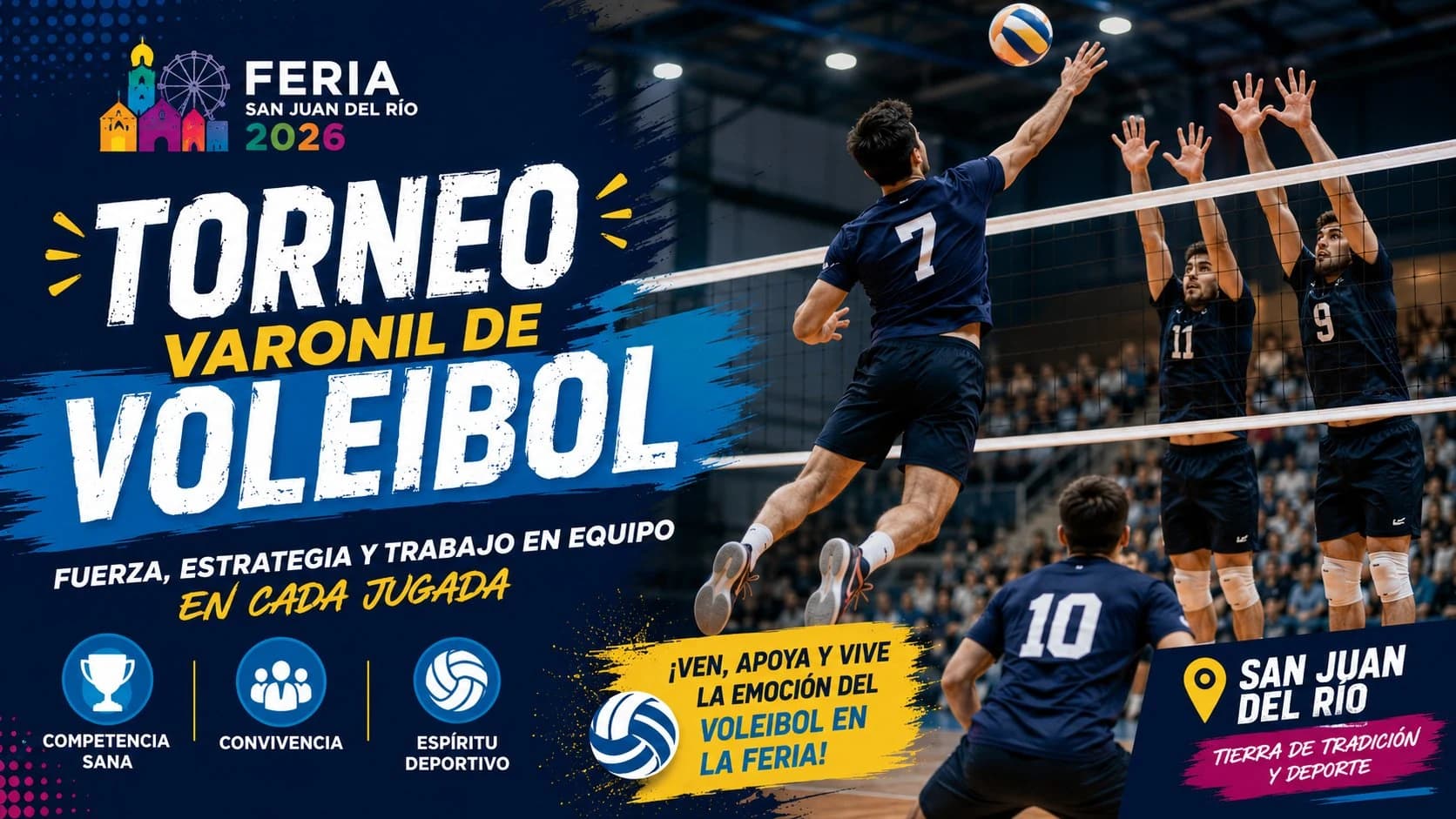 Torneo varonil de voleibol